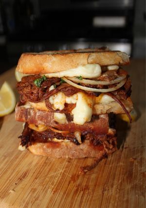 A picture of Ultimate Birria Sandwich.