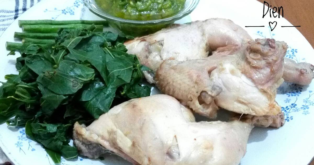 Resep Ayam pop ala RM Padang Sederhana 🍗 oleh Dapur Dien 