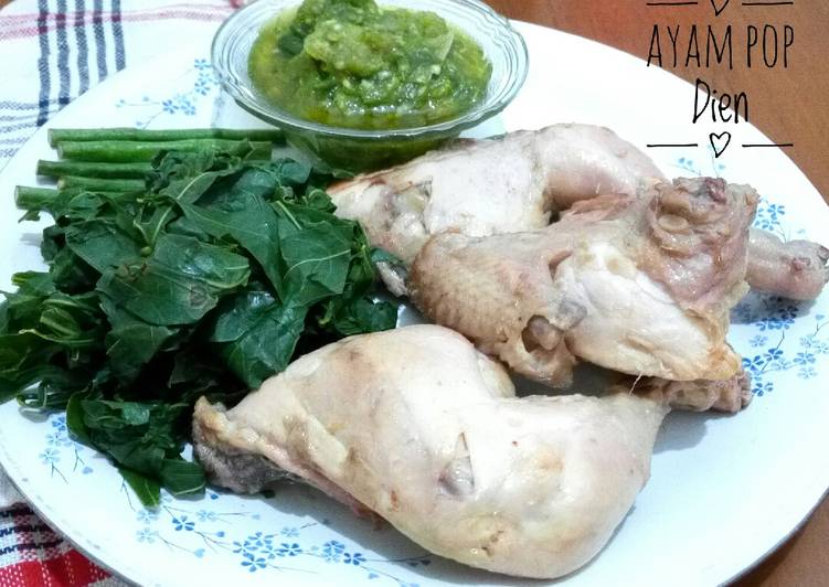 Ayam pop ala RM Padang Sederhana 🍗