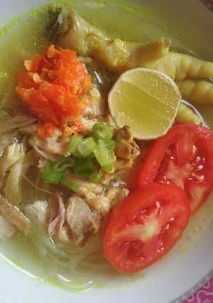 Foto resep Soto ayam sederhana
