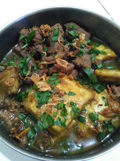 Foto resep Bistik daging dan tahu