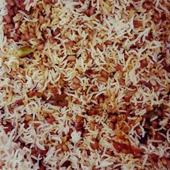 A picture of Black eyed beans Biryani.