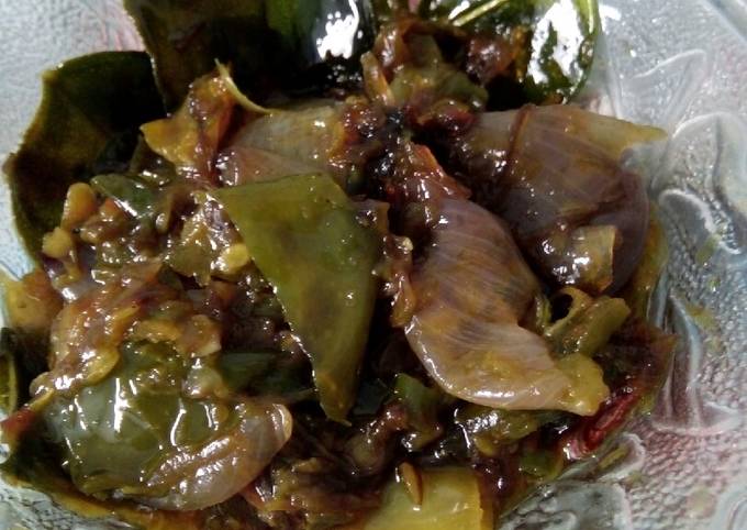 Resep membuat Sambal cabe ijo khas padang  enak