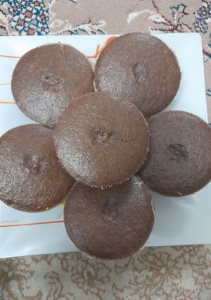 عکسی از دستور کاپ کیک