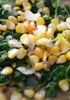 Foto resep Sayur Bening Bayam Mix Jagung