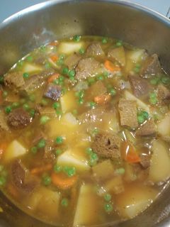 Una foto de Seitán estofado (veggie)