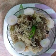 Mutton pulav A picture of Mutton pulav.