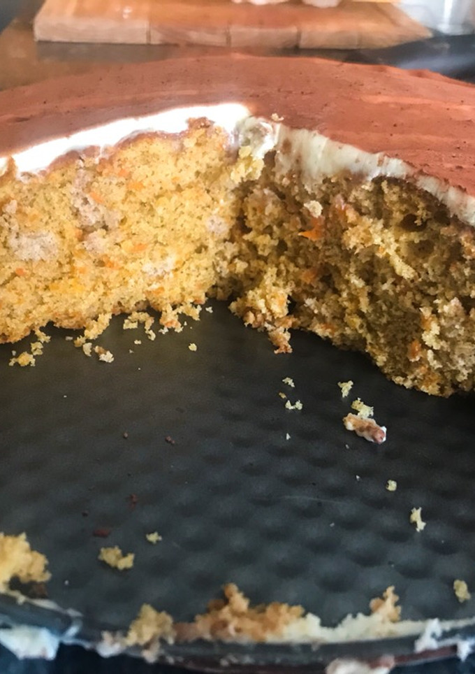 Una foto de Tarta de zanahoria
