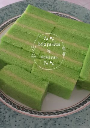 Foto resep Bolu kukus pandan layer keju