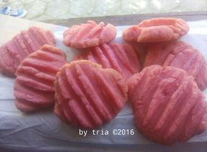 Foto resep Stroberi cookies nutrijell