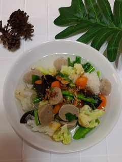 Foto resep Sup jamur salju dan jamur kuping
