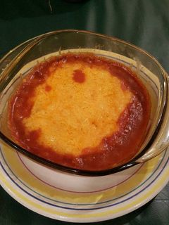 A picture of Chili Cheese Bean Dip.
