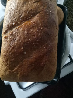 A picture of Brown bread#theme challenge.