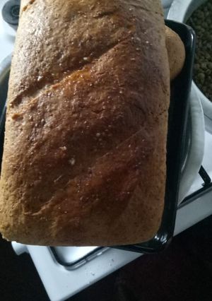 A picture of Brown bread#theme challenge.