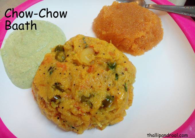 Recipe of Award-winning Chow-Chow Baath