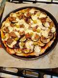 Pizza alle verdure grigliate