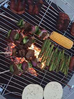 Una foto de Brochetas Asadas (Kebabs)