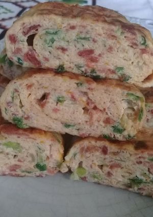 Foto resep Telur gulung isi sayur