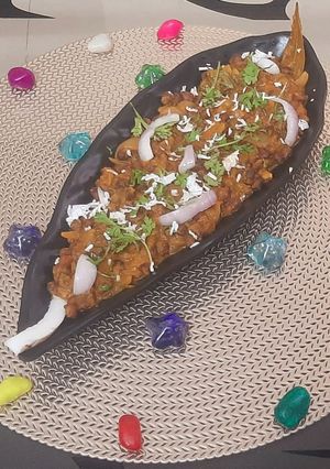 A picture of Black Chana ghugni.