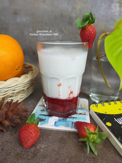 Foto resep Korean Strawberry Milk