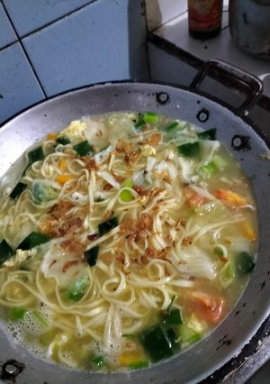 Foto resep Bakmi Godog pesawat terbang ala mama Mugi