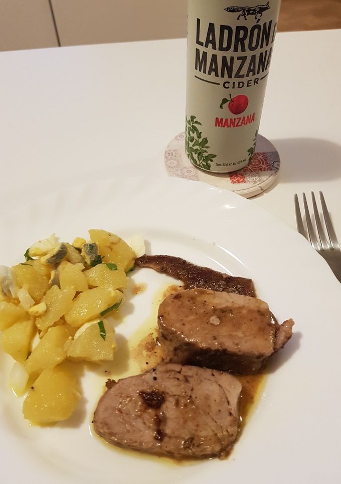 Una foto de Solomillo de cerdo al horno