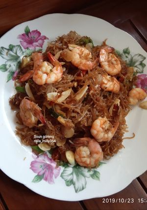 Foto resep Soun goreng udang