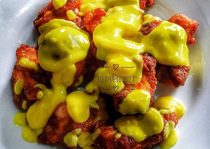 Resep .: Chicken Popcorn with Saltedy Egg : yang Enak Banget Bisa Manjain Lidah