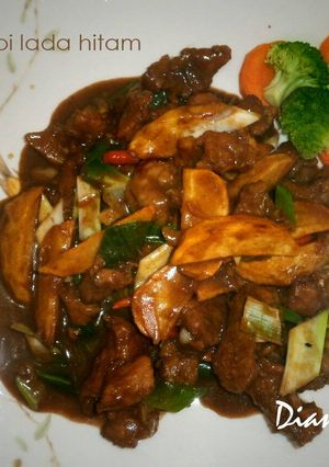 Foto resep Sapi Lada Hitam