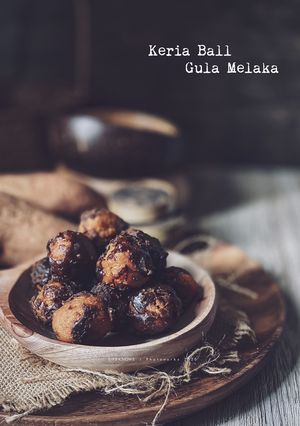 Gambar Keria Ball Gula Melaka