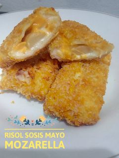 Foto resep Risol Sosis Mayo Mozzarella
