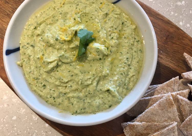 Recipe of Perfect Coriander and Lemon Hummus