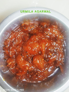 आम का मीठा अचार (aam ka meetha achar recipe in Hindi) रेसिपी मुख्य फोटो