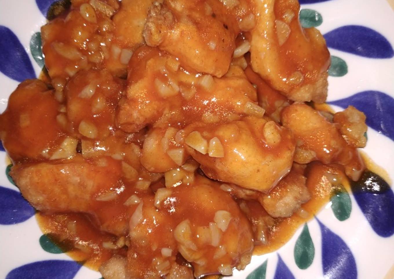 Fillet ayam goreng tepung saus asam manis