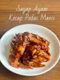 Sayap Ayam Kecap Pedas Manis