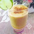 Batido de ciruelas Claudia al canela
