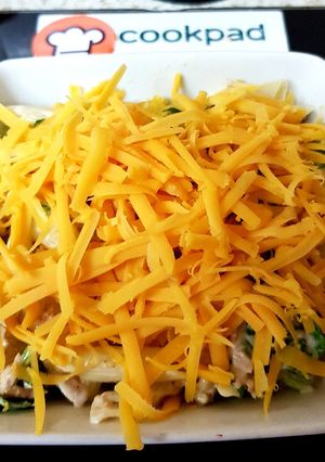 A picture of My Tuna Mayonaise with Grated Cheese.