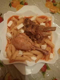 صورة لوصفة معكرونة بالدجاج