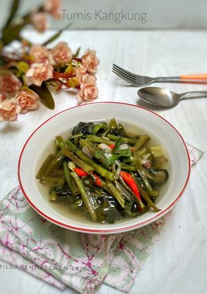 Foto resep #1 Tumis Kangkung #rabubaru
