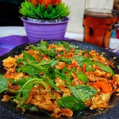 A picture of Sambal Tempe Daun Kemangi.