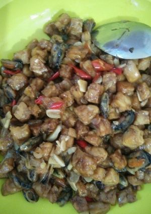 Foto resep Tumis Kerang Tempe Saus Tiram