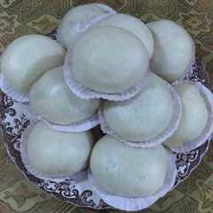 A picture of Bakpao isi unti kelapa.