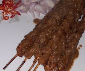 Resep mudah Sate Ayam ala Madura Mantul Banget