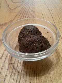 Una foto de Trufas de chocolate y toffee