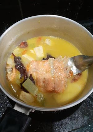 Foto resep Pindang/gulai Salmon baby