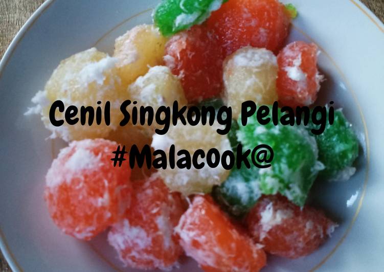Cenil Singkong Pelangi