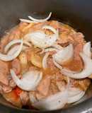 Thịt heo kho đậu ngự