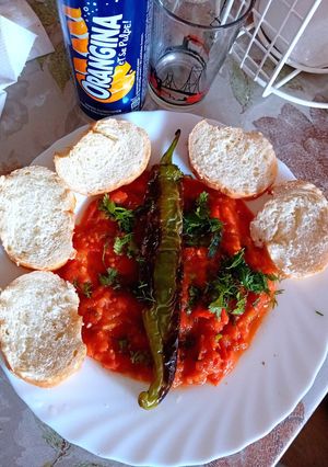 صورة لوصفة 🍅 طماطم وفلفل