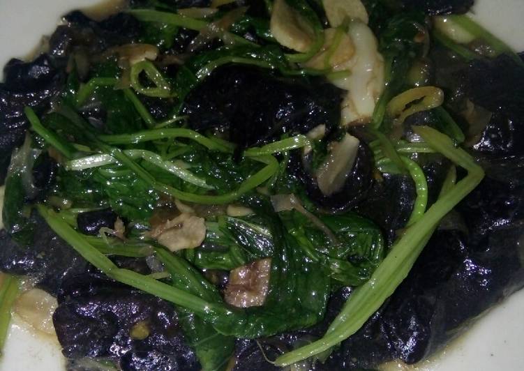 Resep Cah jamur kuping/jamur hitam Anti Gagal