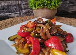 Una foto de VERDURAS GRILLADAS ❤️